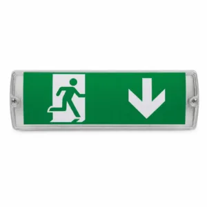 BX-B005 tri-proof LED emergency exit sign with 3-hour battery backup