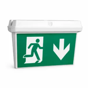 BX-B015 waterproof hanging LED exit sign with 3-hour battery backup