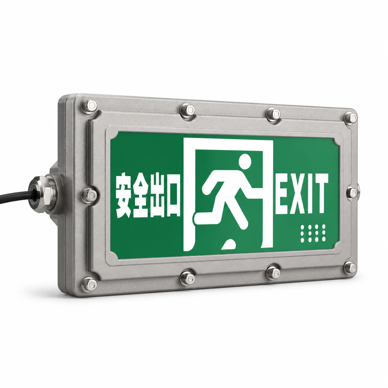 Industrial explosion-proof LED exit sign