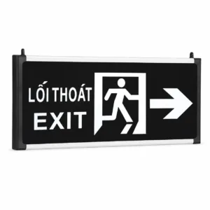 BX-B001 Vietnamese English multilingual LED emergency exit sign with right arrow