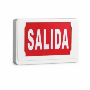 BX-B007 Spanish SALIDA LED emergency exit sign with 3-hour battery backup