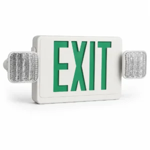 BX-FH016 Double-Head LED Exit Sign with 3-Hour Backup