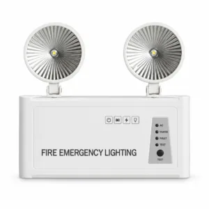 BX-S021 Twin-Head Emergency Light with 90-Minute Backup