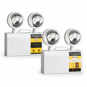 BX-S022/S023 Twin-Head Emergency Lights with 3-Hour Backup