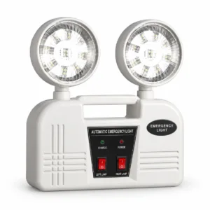 BX-S025 Twin-Head Emergency Light with 3-Hour Backup