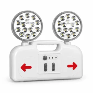 BX-S027 Twin-Head LED Emergency Light with 3-Hour Backup